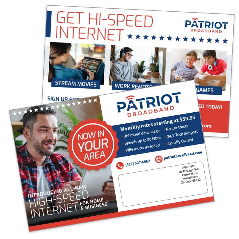 Patriot Broadband Mailers